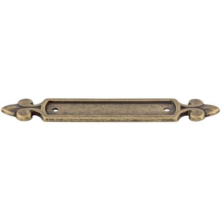 Top Knobs Dover 2-1/2 Inch Center to Center Pull Backplate from the Tuscany Series German Bronze