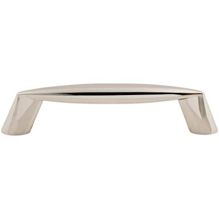 Top Knobs Rung 3-3/4 Inch Center to Center Handle Cabinet Pull from the Nouveau II Collection Polished Nickel