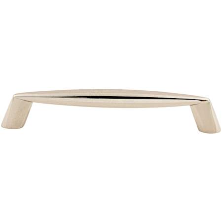 Top Knobs Rung 5-1/16 Inch Center to Center Handle Cabinet Pull from the Nouveau II Collection Polished Nickel