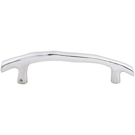 Top Knobs Twig 5 Inch Center to Center Branch Designer Cabinet Pull from the Aspen II Series Polished Chrome
