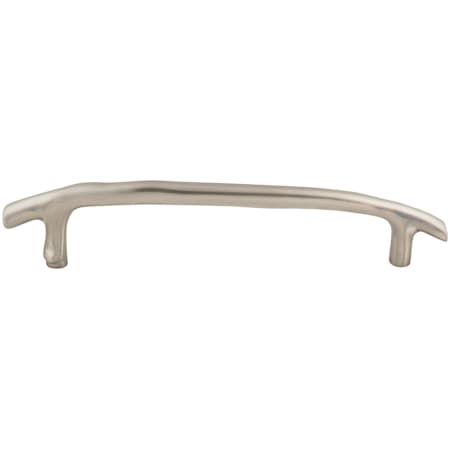 Top Knobs Twig 8 Inch Center to Center Branch Designer Cabinet Pull from the Aspen II Series Brushed Satin Nickel
