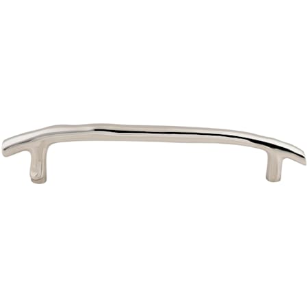 Top Knobs Twig 8 Inch Center to Center Branch Designer Cabinet Pull from the Aspen II Series Polished Nickel