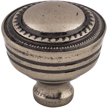 Top Knobs Contessa 1-1/4 Inch Mushroom Cabinet Knob from the Tuscany Collection Pewter Antique