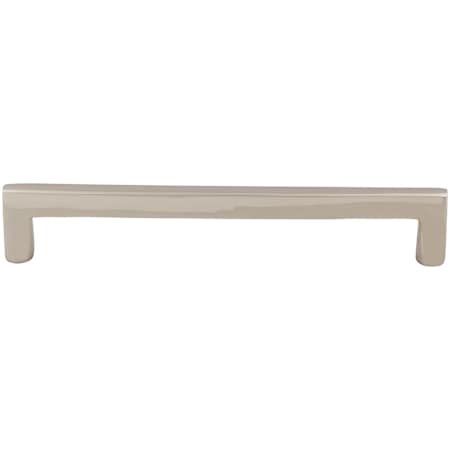Top Knobs Flat 9 Inch Center to Center Handle Cabinet Pull from the Aspen II Series Polished Nickel