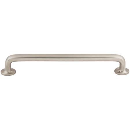 Top Knobs Rounded 9 Inch Center to Center Handle Cabinet Pull from the Aspen II Series Brushed Satin Nickel