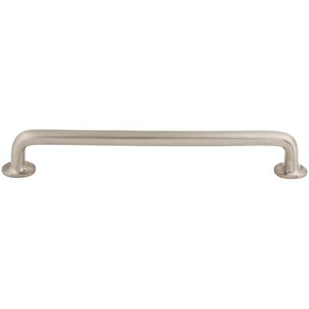Top Knobs Rounded 12 Inch Center to Center Handle Cabinet Pull from the Aspen II Series Brushed Satin Nickel