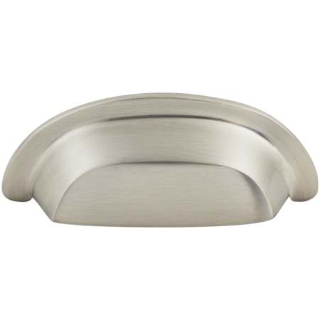 Top Knobs 3 Inch Center to Center Cup Cabinet Pull from the Aspen II Series Brushed Satin Nickel