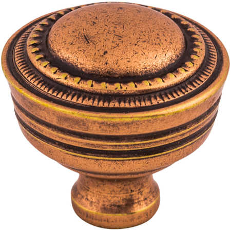 Top Knobs Contessa 1-1/4 Inch Mushroom Cabinet Knob from the Tuscany Collection Antique Copper