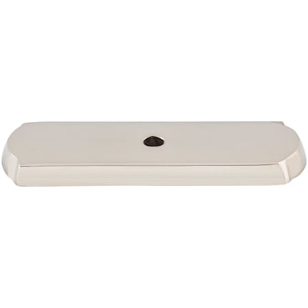 Top Knobs Rectangle 2-1/2 Inch Long Knob Backplate from the Aspen II Series Polished Nickel
