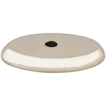 Top Knobs Oval 1-1/2 Inch Knob Backplate from the Aspen II Series Polished Nickel