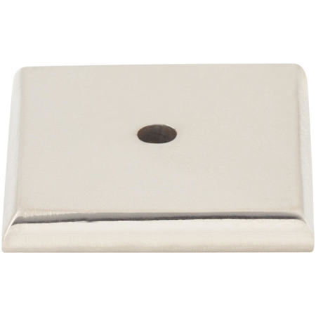 Top Knobs Square 1-1/4 Inch Knob Backplate from the Aspen II Series Polished Nickel