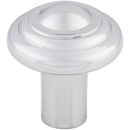 Top Knobs Button 1-1/4 Inch Mushroom Cabinet Knob from the Aspen II Collection Polished Chrome