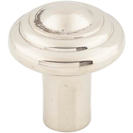 Top Knobs Button 1-1/4 Inch Mushroom Cabinet Knob from the Aspen II Collection Polished Nickel