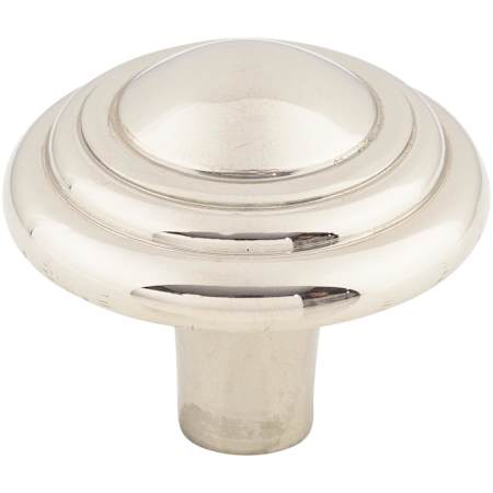 Top Knobs Button 1-3/4 Inch Mushroom Cabinet Knob from the Aspen II Collection Polished Nickel
