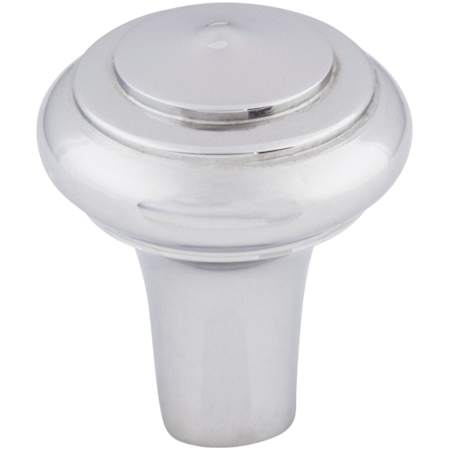 Top Knobs Peak 1 Inch Mushroom Cabinet Knob from the Aspen II Collection Polished Chrome