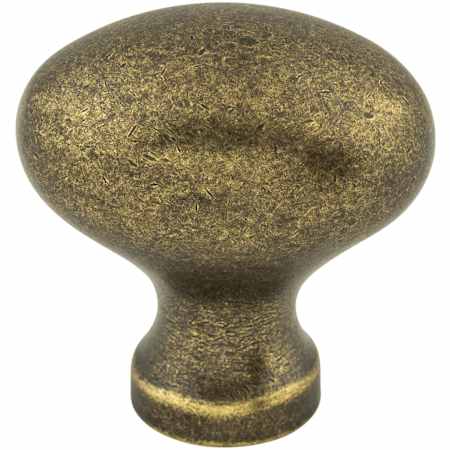 Top Knobs Egg 1-1/4 Inch Oval Cabinet Knob from the Somerset II Collection German Bronze