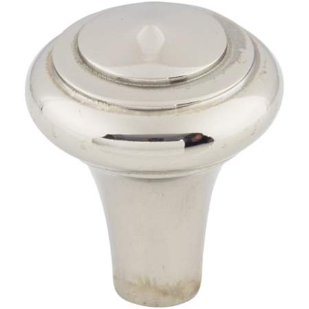 Top Knobs Peak 1 Inch Mushroom Cabinet Knob from the Aspen II Collection Polished Nickel