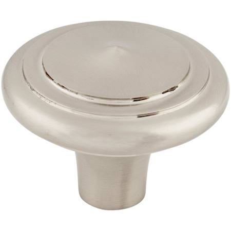 Top Knobs Peak 2 Inch Mushroom Cabinet Knob from the Aspen II Collection Brushed Satin Nickel