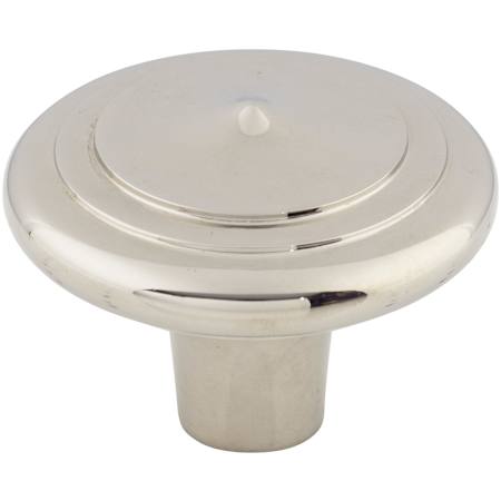 Top Knobs Peak 2 Inch Mushroom Cabinet Knob from the Aspen II Collection Polished Nickel