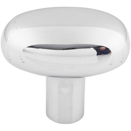 Top Knobs Small 1-9/16 Inch Oval Cabinet Knob from the Aspen II Collection Polished Chrome
