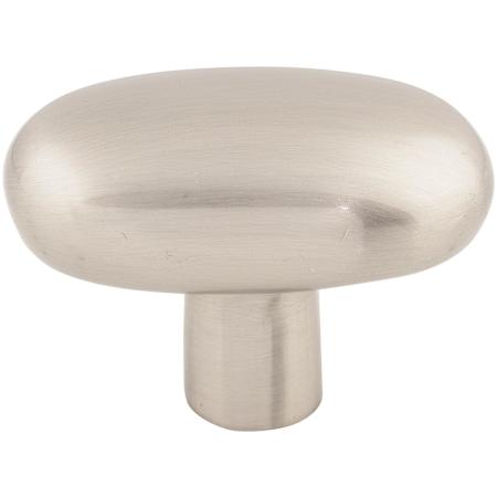 Top Knobs Large 2 Inch Oval Cabinet Knob from the Aspen II Collection Brushed Satin Nickel