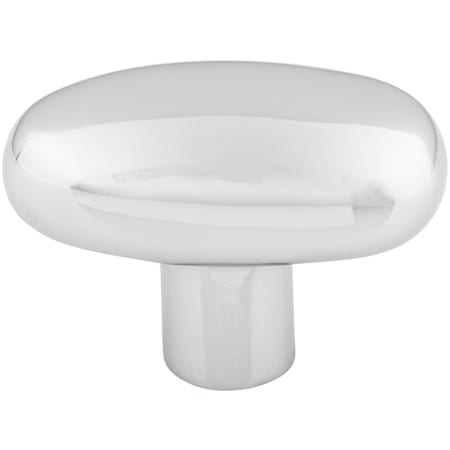 Top Knobs Large 2 Inch Oval Cabinet Knob from the Aspen II Collection Polished Chrome