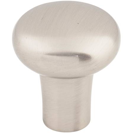 Top Knobs Rounded 1-1/8 Inch Mushroom Cabinet Knob from the Aspen II Collection Brushed Satin Nickel