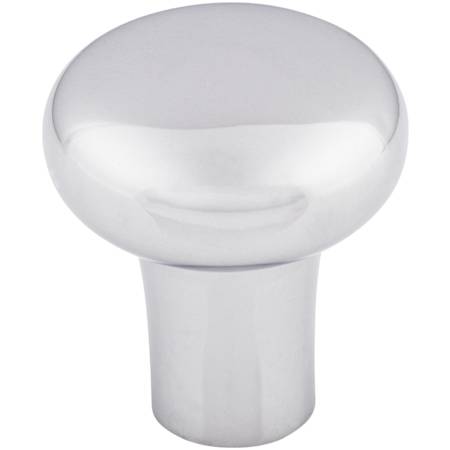 Top Knobs Rounded 1-1/8 Inch Mushroom Cabinet Knob from the Aspen II Collection Polished Chrome