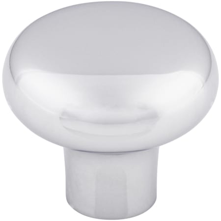 Top Knobs Rounded 1-3/8 Inch Mushroom Cabinet Knob from the Aspen II Collection Polished Chrome