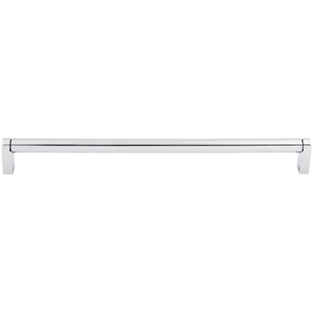 Top Knobs Pennington 18-7/8 Inch Center to Center Handle Cabinet Pull from the Bar Pulls Series Polished Chrome