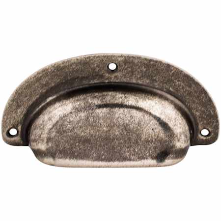 Top Knobs Mayfair Cup 2 Inch Center to Center Cup Cabinet Pull from the Tuscany Collection Pewter Antique