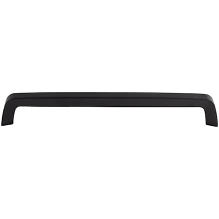 Top Knobs Tapered 8-13/16 Inch Center to Center Handle Cabinet Pull from the Nouveau III Series Flat Black