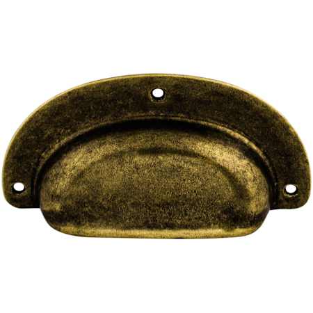 Top Knobs Mayfair Cup 2 Inch Center to Center Cup Cabinet Pull from the Tuscany Collection German Bronze