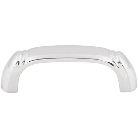 Top Knobs Dover 2-1/2 Inch Center to Center Handle Cabinet Pull from the Tuscany Collection Polished Chrome