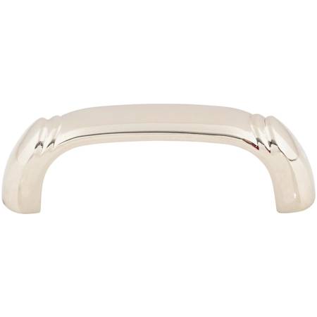 Top Knobs Dover 2-1/2 Inch Center to Center Handle Cabinet Pull from the Tuscany Series Polished Nickel