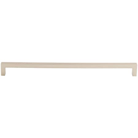 Top Knobs Square 12-5/8 Inch Center to Center Handle Cabinet Pull from the Asbury Series Polished Nickel