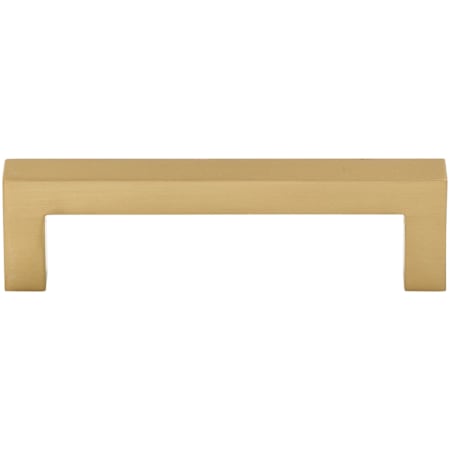Top Knobs Square Bar 3-3/4 Inch Center to Center Handle Cabinet Pull Honey Bronze