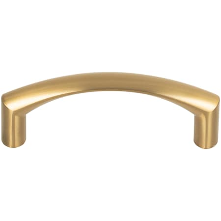 Top Knobs Nouveau 3 Inch Center to Center Handle Cabinet Pull Honey Bronze