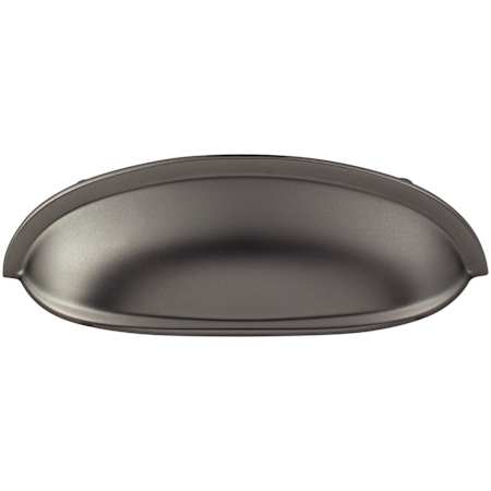 Top Knobs Somerset 3 Inch Center to Center Cup Cabinet Pull Ash Gray