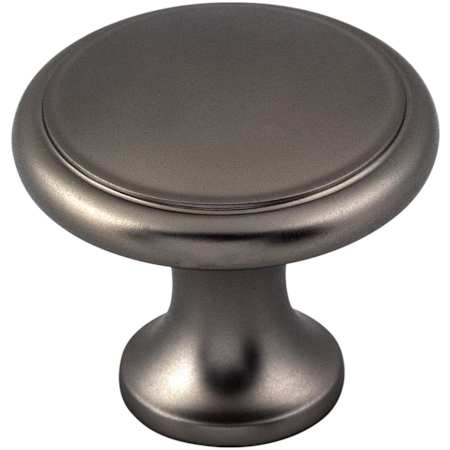Top Knobs Nouveau 1-1/8 Inch Mushroom Cabinet Knob Ash Gray