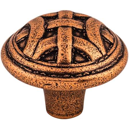 Top Knobs Celtic 1-1/4 Inch Mushroom Cabinet Knob from the Tuscany Collection Antique Copper