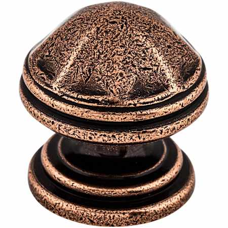 Top Knobs London 1-1/4 Inch Mushroom Cabinet Knob from the Britannia Collection Antique Copper
