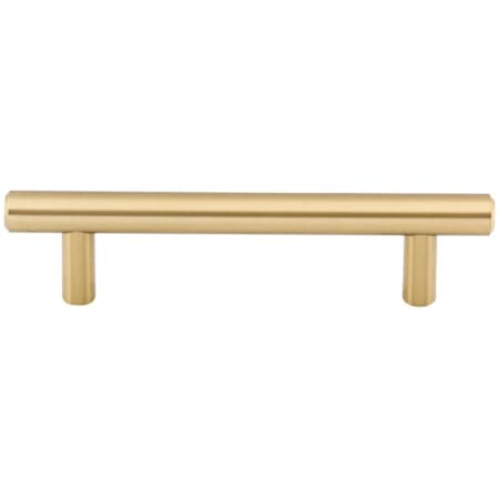 Top Knobs Hopewell 3-3/4 Inch Center to Center Bar Cabinet Pull from the Bar Pulls Collection Honey Bronze