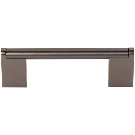 Top Knobs Bar Pulls 3-3/4 Inch Center to Center Handle Cabinet Pull Ash Gray
