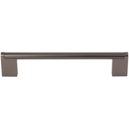 Top Knobs Bar Pulls 6-5/16 Inch Center to Center Handle Cabinet Pull Ash Gray
