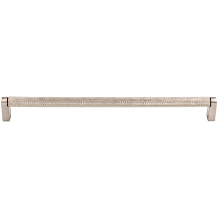 Top Knobs Bar Pulls 18-7/8 Inch Center to Center Handle Cabinet Pull Brushed Satin Nickel