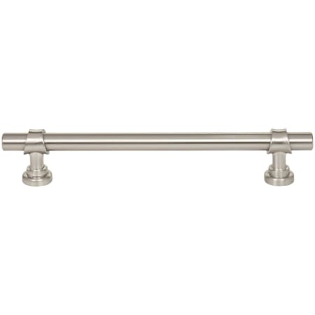 Top Knobs Bit 6-5/16 Inch Center to Center Bar Cabinet Pull Brushed Satin Nickel