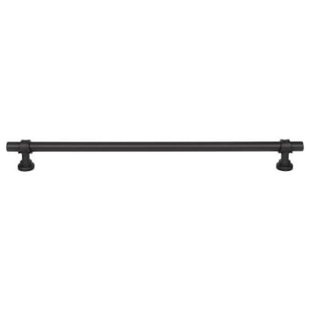 Top Knobs Bit Pull 12 Inch Center to Center Bar Cabinet Pull Flat Black