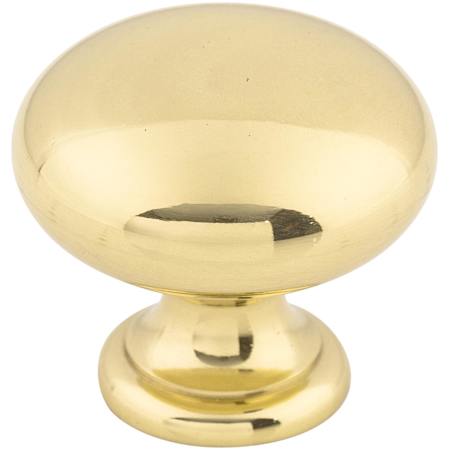 Top Knobs Mushroom 1-1/4 Inch Mushroom Cabinet Knob from the Somerset II Collection Polished Brass