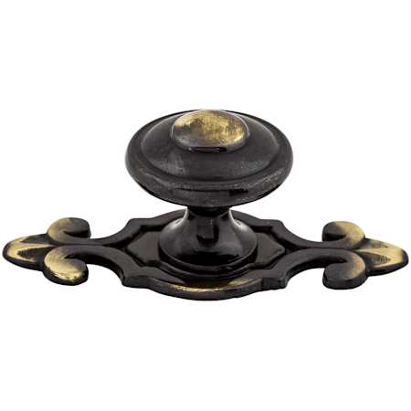 Top Knobs Canterbury 1-1/4 Inch Mushroom Cabinet Knob from the Britannia Collection Dark Antique Brass